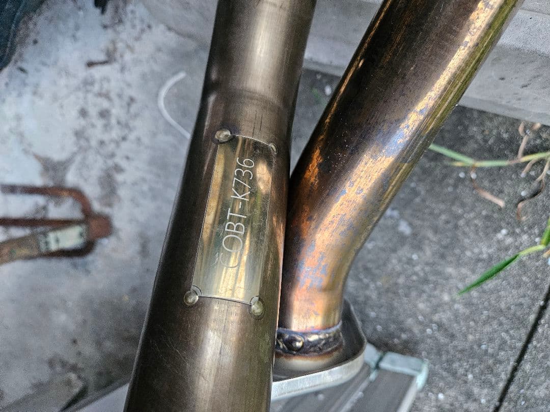 ロッソモデロ　DA17V　エブリィ　ステンレス製デュアルテールマフラー　車検対応