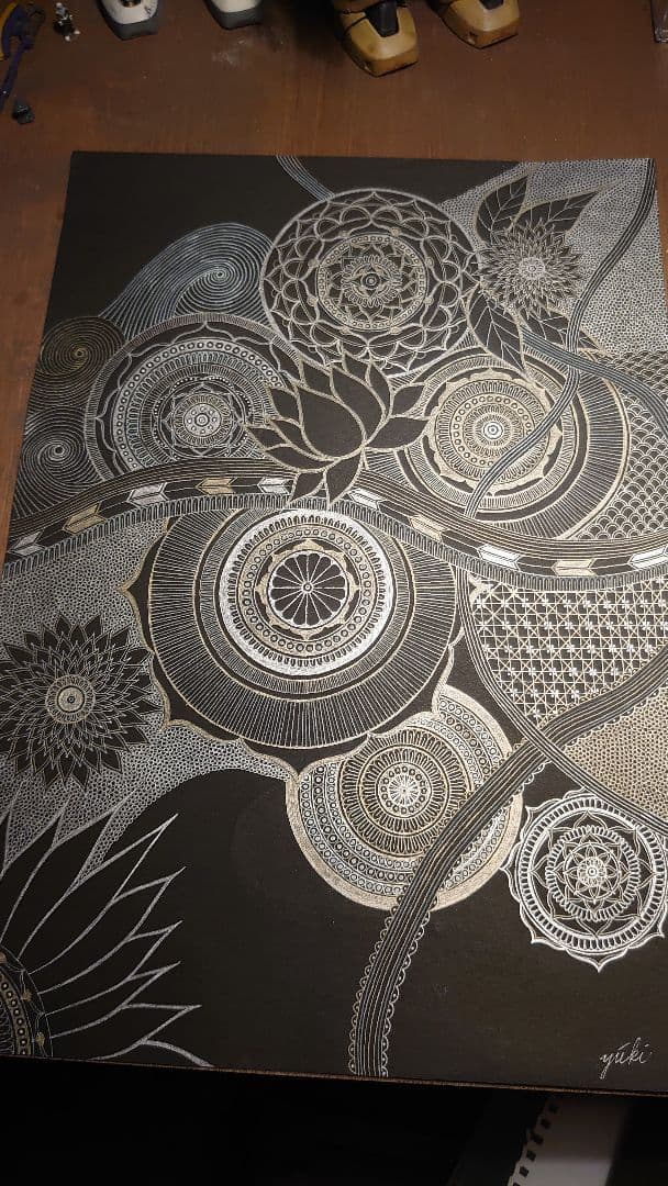 藤右衛門作、ゼンタングルアート、ゼンタングル、ペンアート、曼陀羅アート、アート