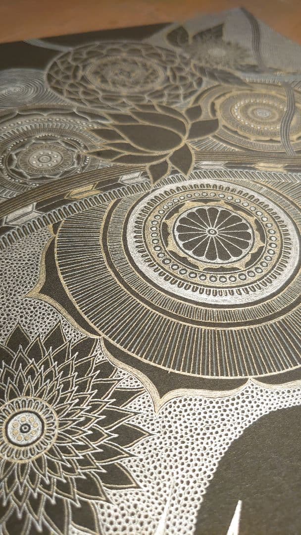 藤右衛門作、ゼンタングルアート、ゼンタングル、ペンアート、曼陀羅アート、アート