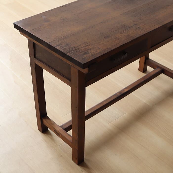 【puku】アンティーク 引き出し2杯 平机