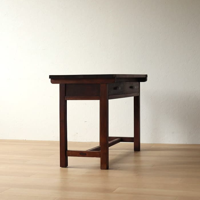 【puku】アンティーク 引き出し2杯 平机