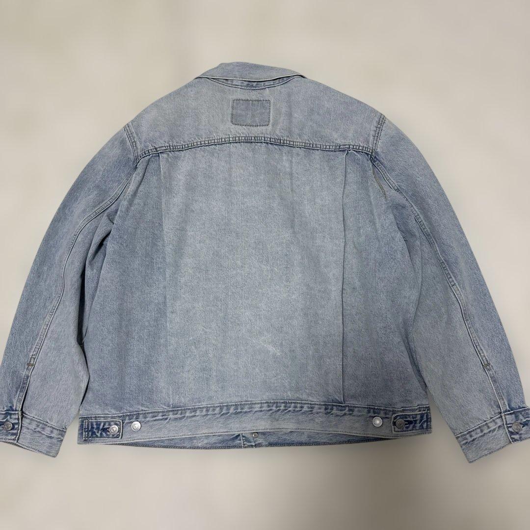 ビックサイズ【未使用タグ付き】リーバイス　2nd Gジャン3L 水色　綿100%