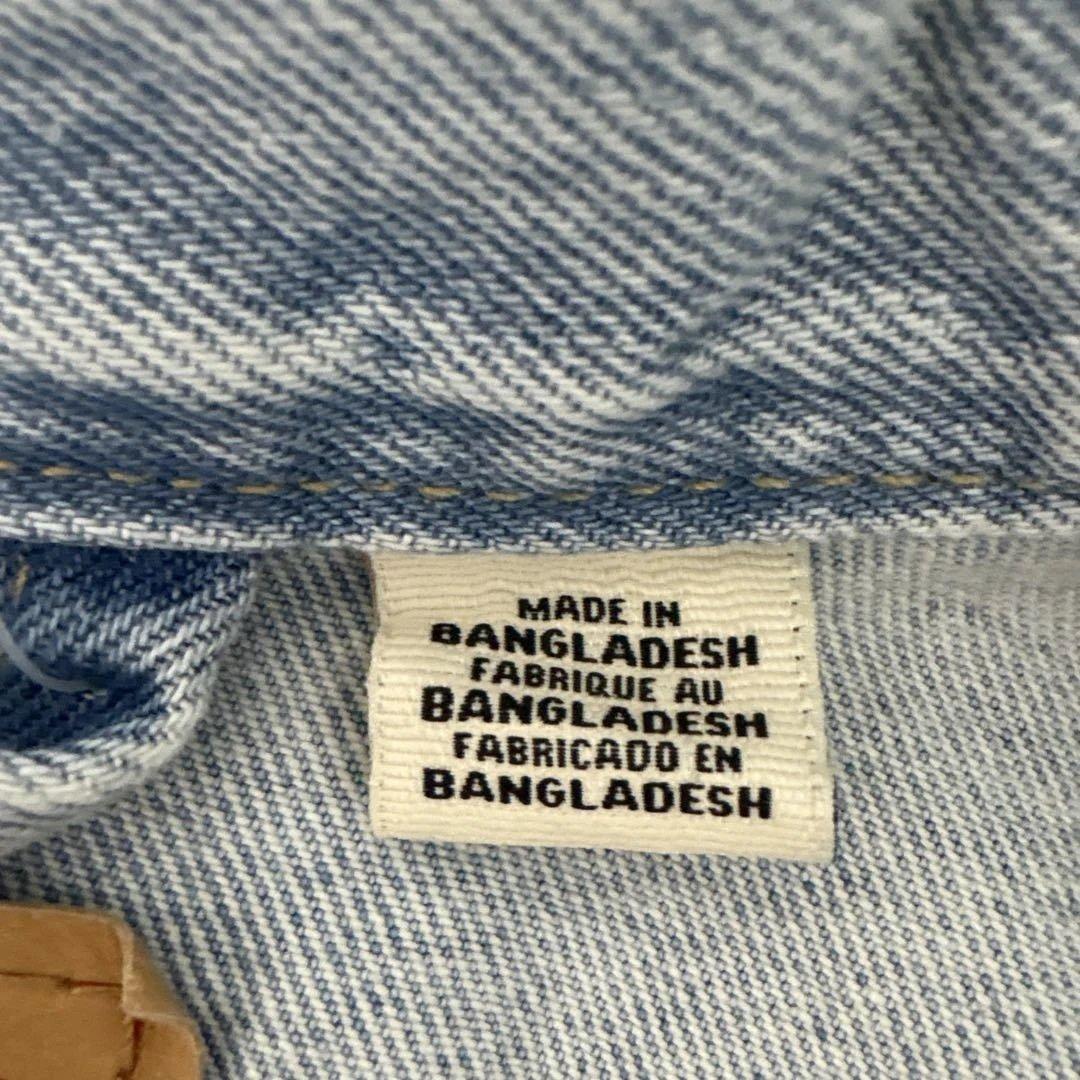 ビックサイズ【未使用タグ付き】リーバイス　2nd Gジャン3L 水色　綿100%