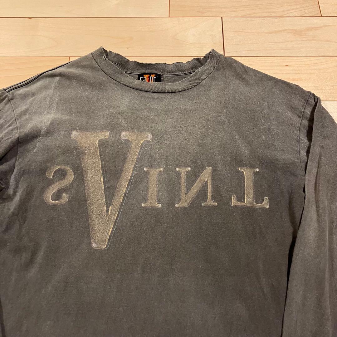 トップス SAINT MICHAEL / VL_LS TEE MARIA BLACK