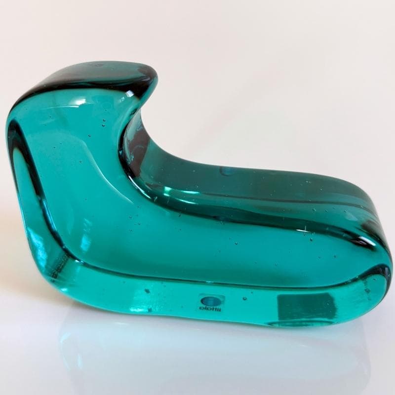 ×mina perhonen イッタラ ガラスバード緑+フクロウ