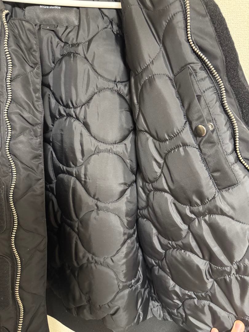 antire studios MA-1 ジャケット ブラック