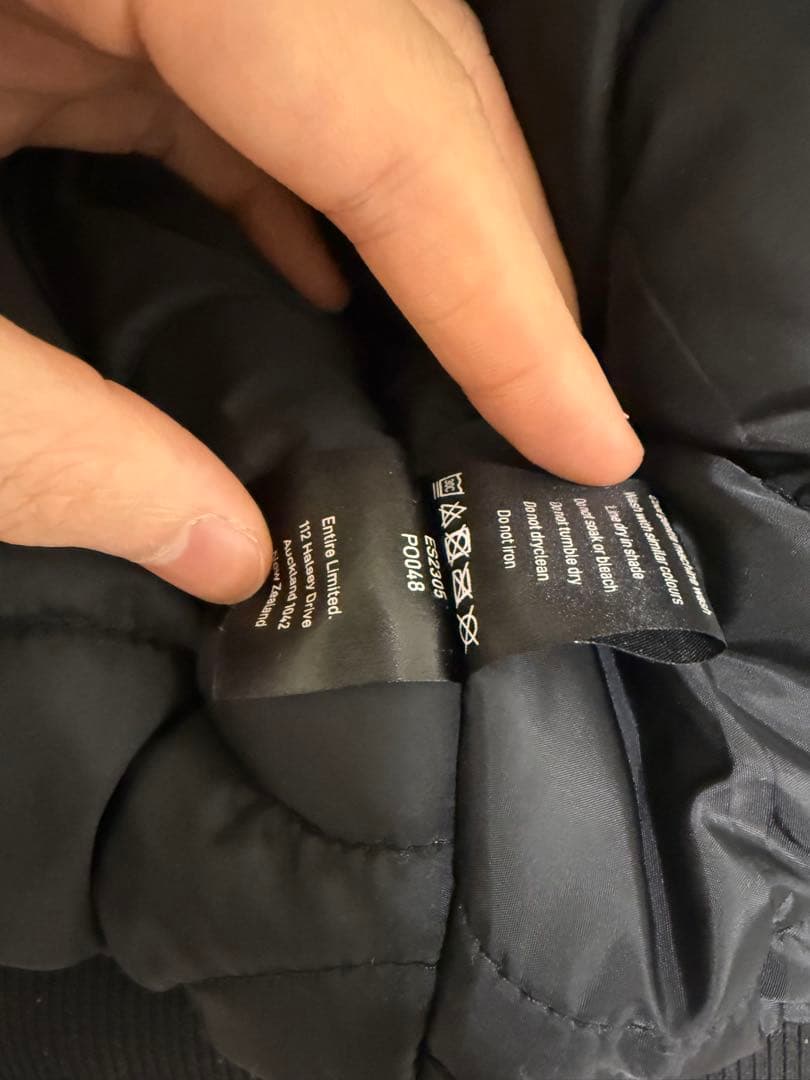 antire studios MA-1 ジャケット ブラック