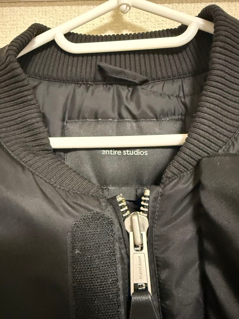 antire studios MA-1 ジャケット ブラック