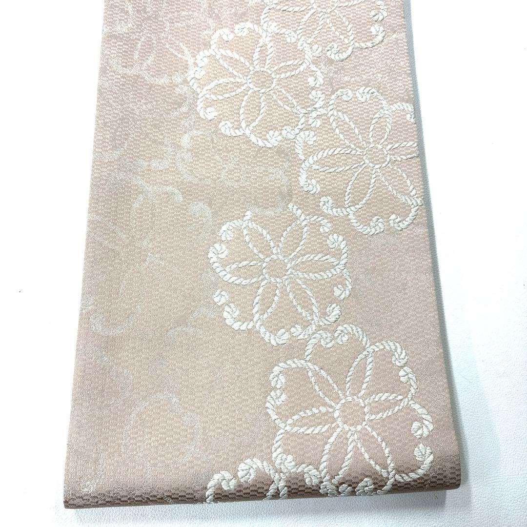 専用帯5138 ●加納幸織物謹製 高級 正絹 六通 袋帯