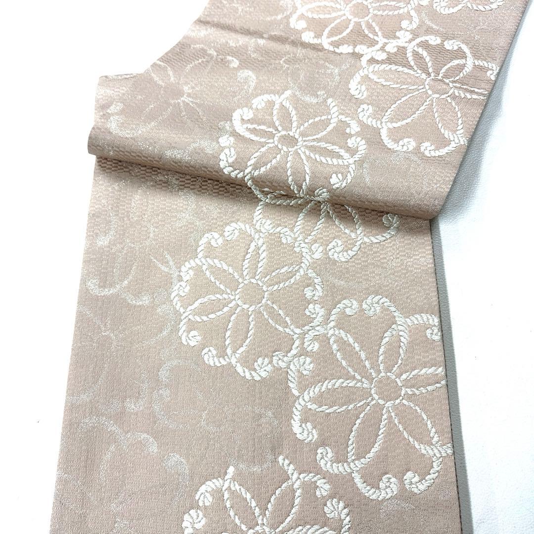 専用帯5138 ●加納幸織物謹製 高級 正絹 六通 袋帯