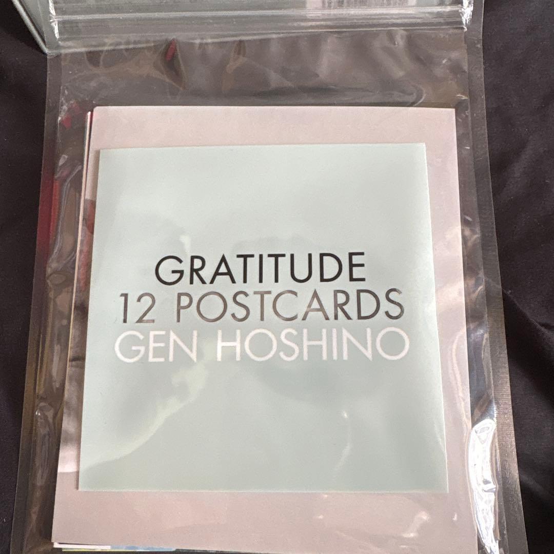 Gen Hoshino Single Box \\"GRATITUDE\\" 付録付