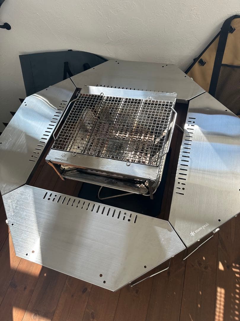 大変お得☆ peak 焚き火台L グローブ　テーブル除く