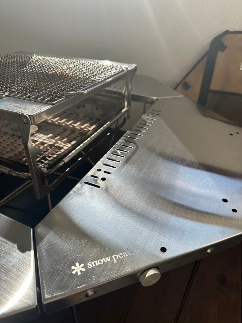 大変お得☆ peak 焚き火台L グローブ　テーブル除く