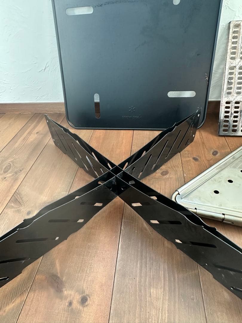 大変お得☆ peak 焚き火台L グローブ　テーブル除く