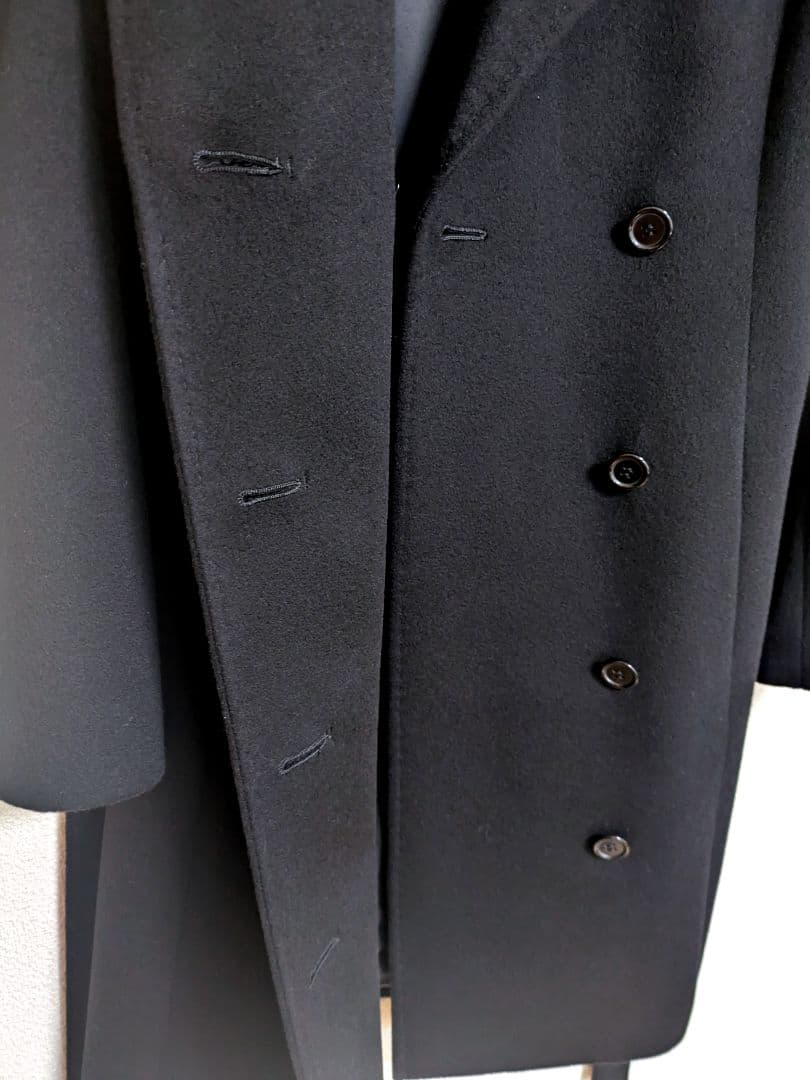 【未使用】UNTITLED カシミヤ100% ウエストリボン付きコート