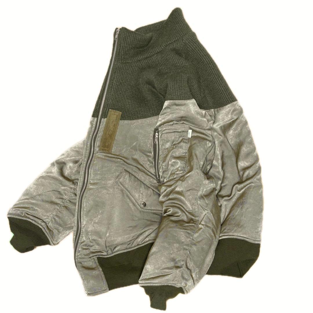 新品　Hybrid Bomber JKT エレファントトライバルファブリックス