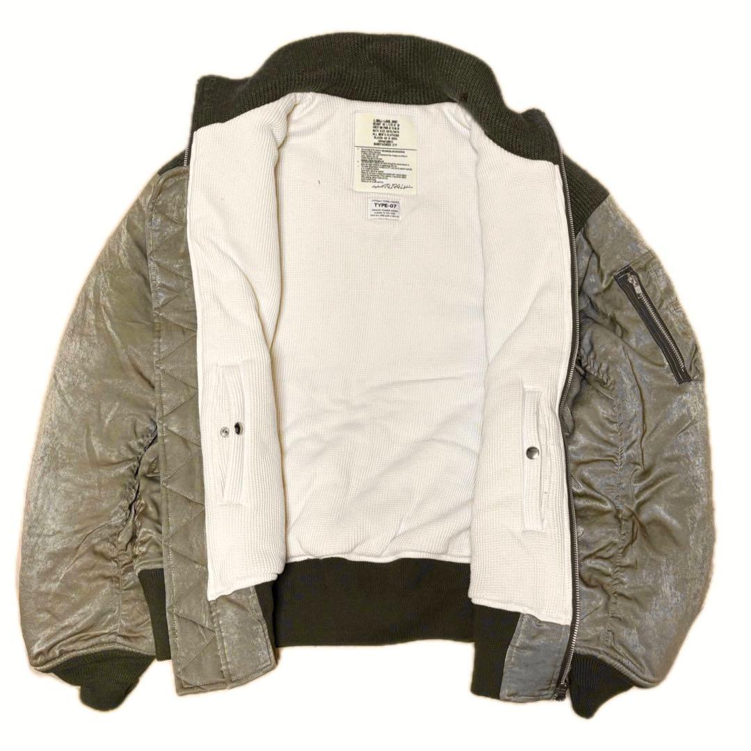 新品　Hybrid Bomber JKT エレファントトライバルファブリックス