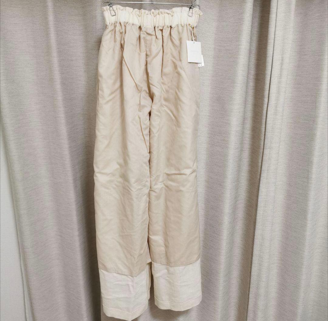 todayful トゥデイフルソフトウールパンツ ワイド