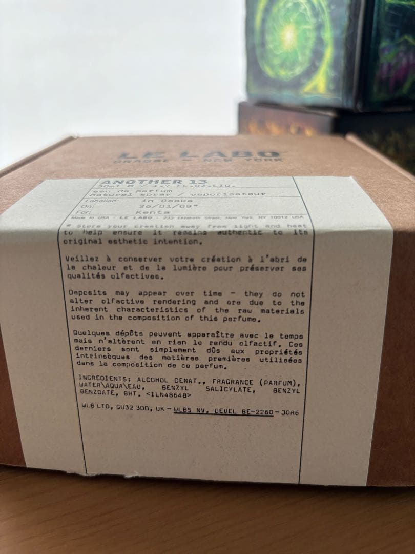 ルラボ アナザー13 LE LABO another13