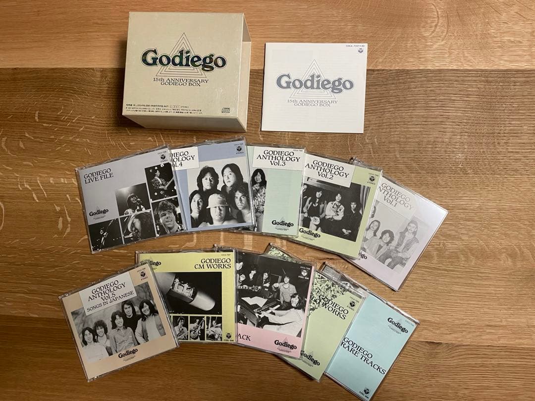 ゴダイゴ 15th Anniversary Godiego Box