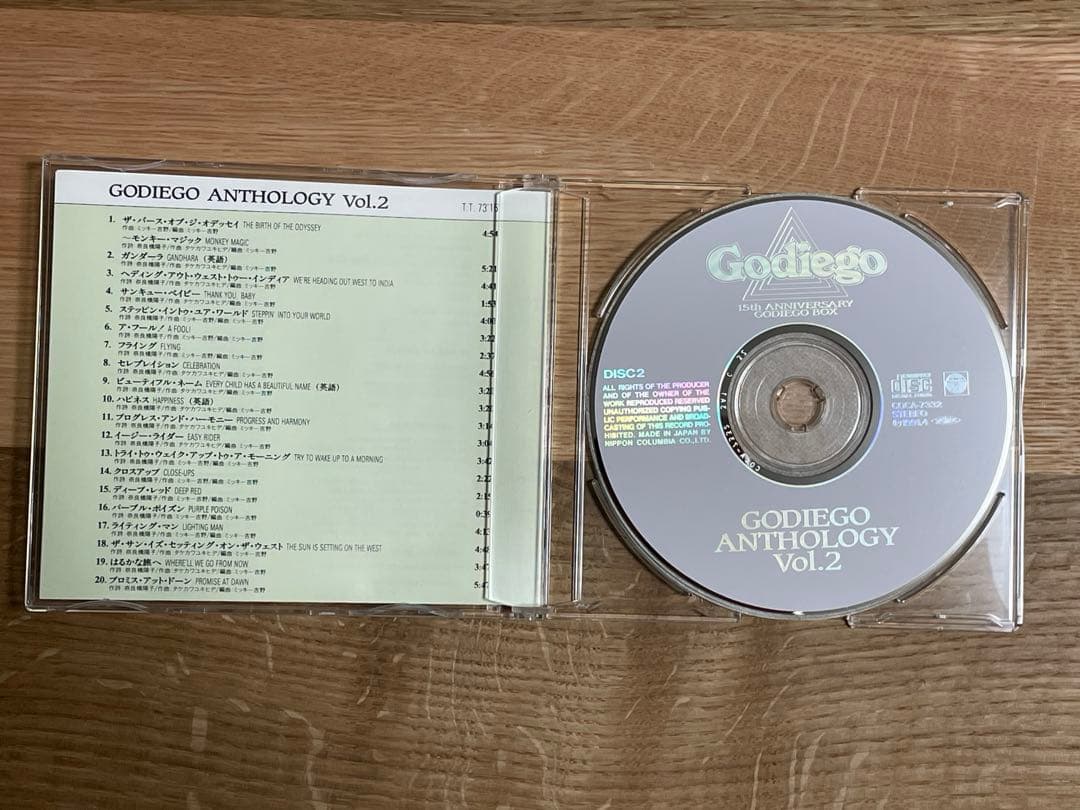 ゴダイゴ 15th Anniversary Godiego Box