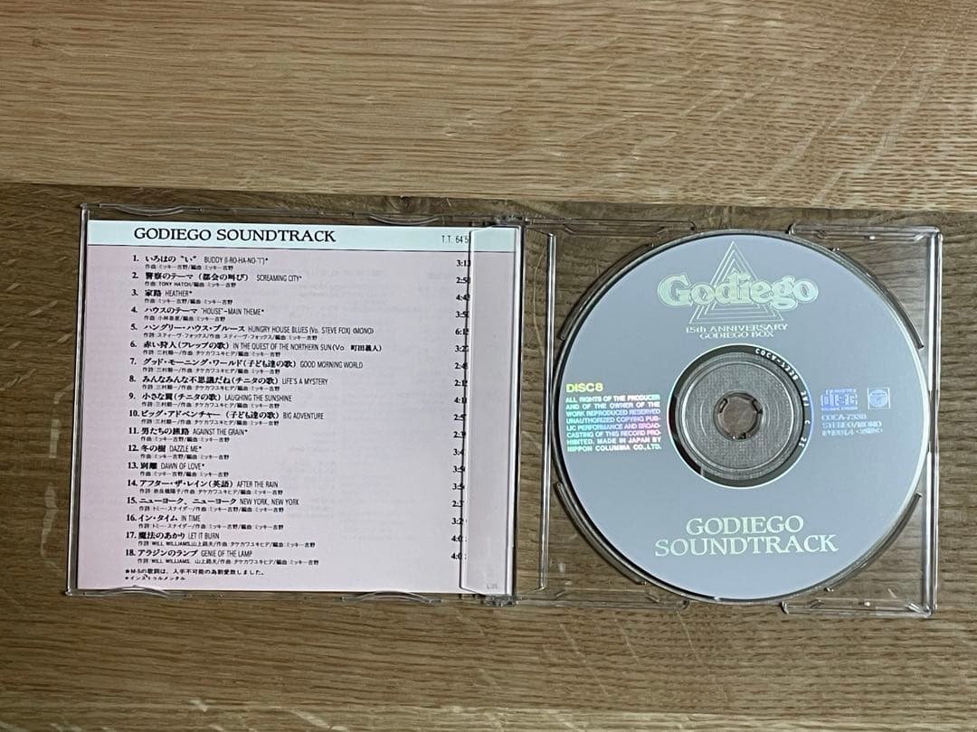 ゴダイゴ 15th Anniversary Godiego Box