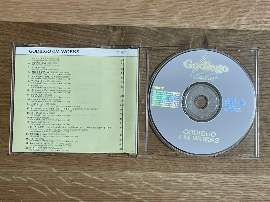 ゴダイゴ 15th Anniversary Godiego Box