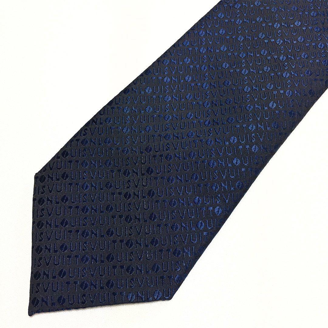 未使用級 ルイヴィトン Louis Vuitton ネクタイ ジャガード