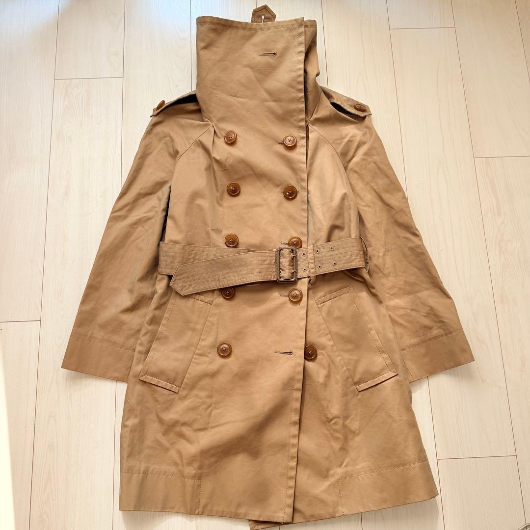 希少✨ ヴィヴィアンウエストウッド　女優襟　変形トレンチコート　ビッグカラー