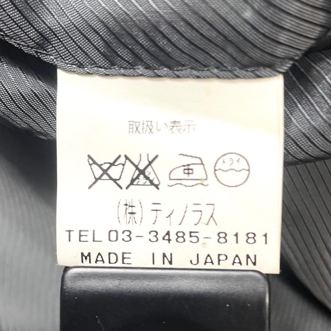 美品　メンズティノラス　チェスターコート　メンズ　メルトン　ロング　マキシ丈