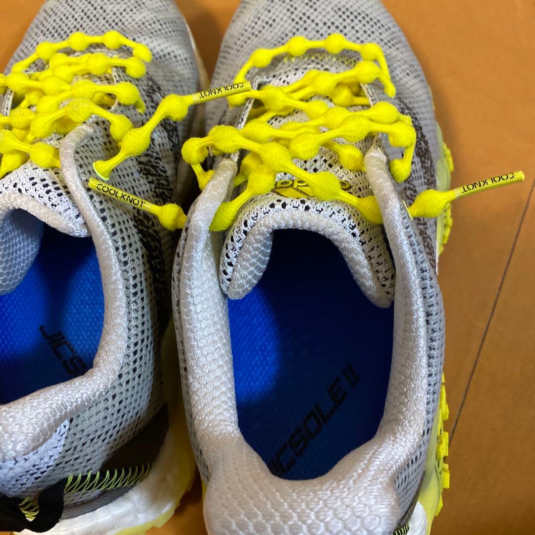 adidas ゴルフシューズ グレー/イエロー