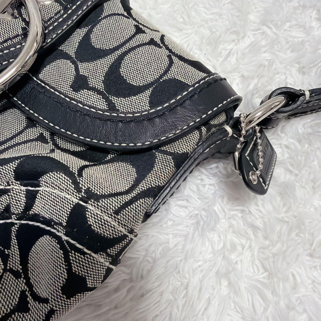美品 COACH ソーホーワンショルダー シグネチャー 10269 y2k