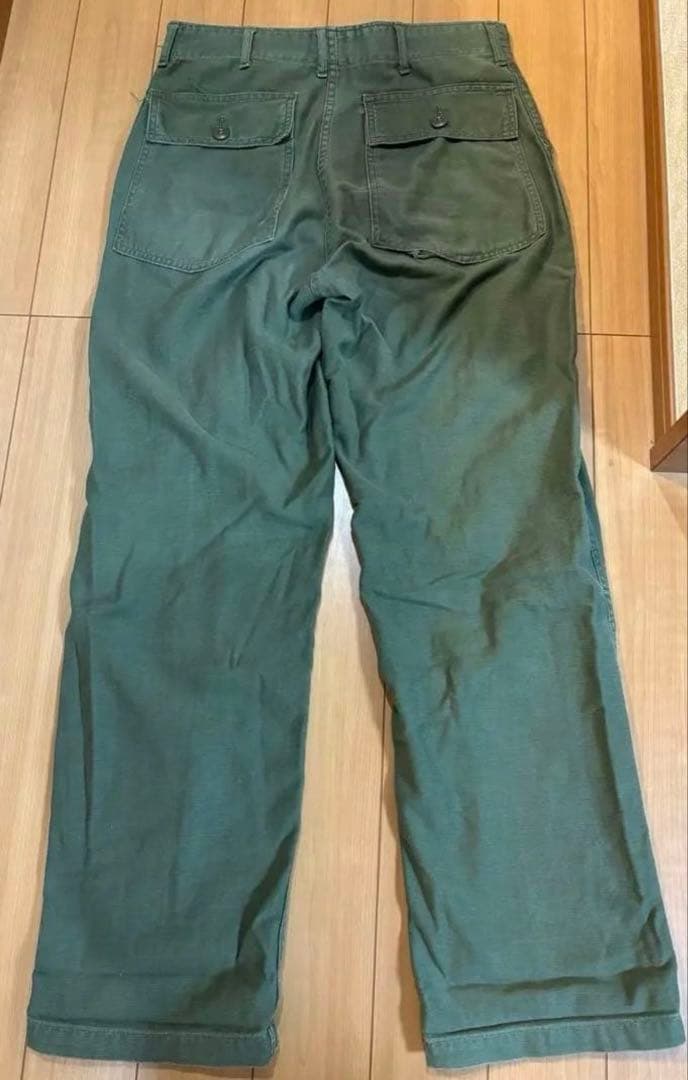 専用　US ARMY コットンサテン ベイカーパンツ OG-107