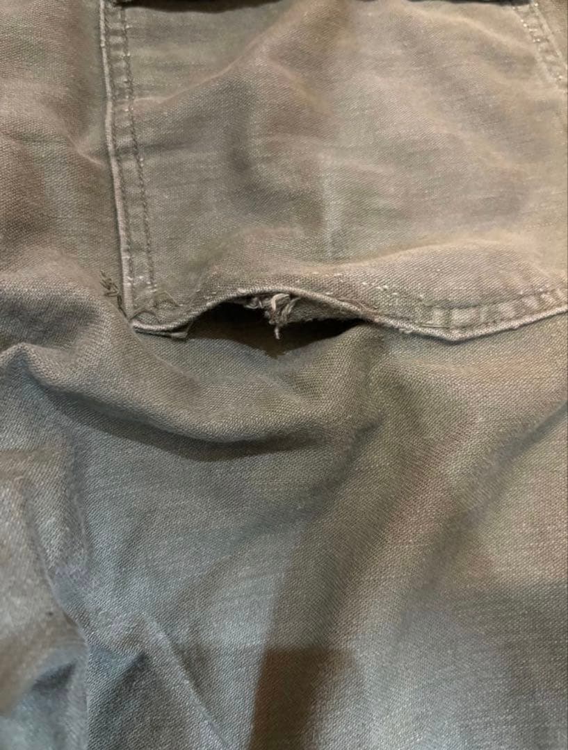 専用　US ARMY コットンサテン ベイカーパンツ OG-107