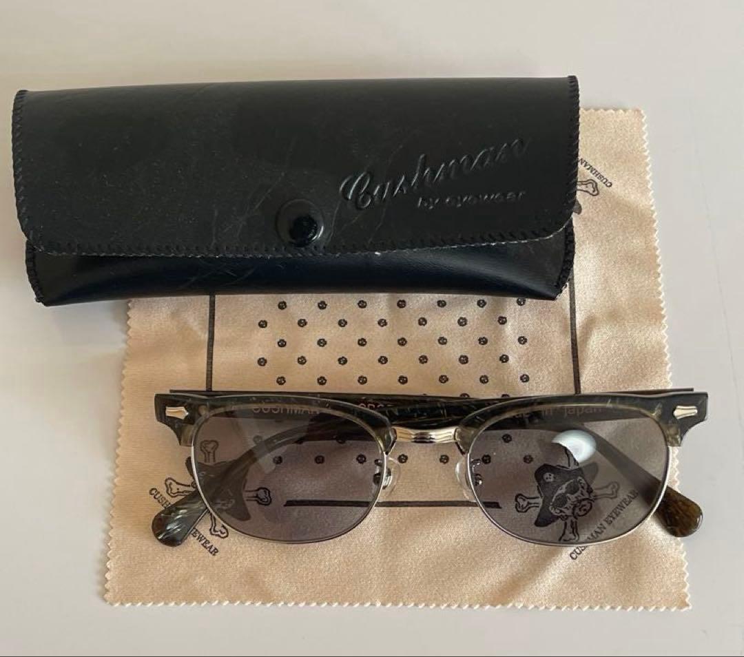 クッシュマン　サングラス　サーモントブロータイプ