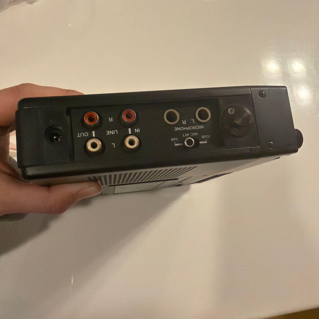 お*か様 ジャンク　SONYのポータブルカセットデッキ「TC-D5M」