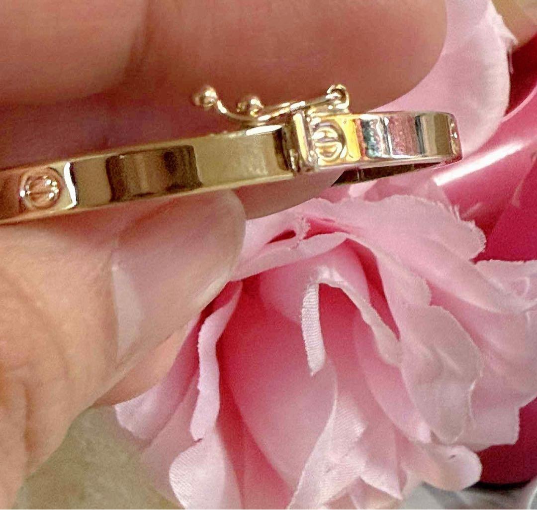 K18 バングルブレスレット