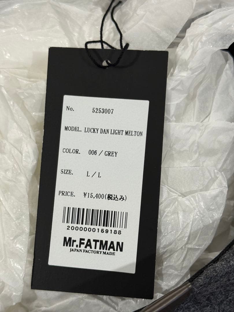帽子 Mr.FATMAN JAPAN FACTORY MADE