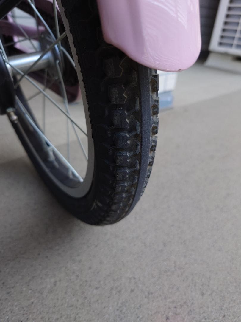 あんな【bikke m ビッケ】子供用自転車 オールドローズ 16インチ