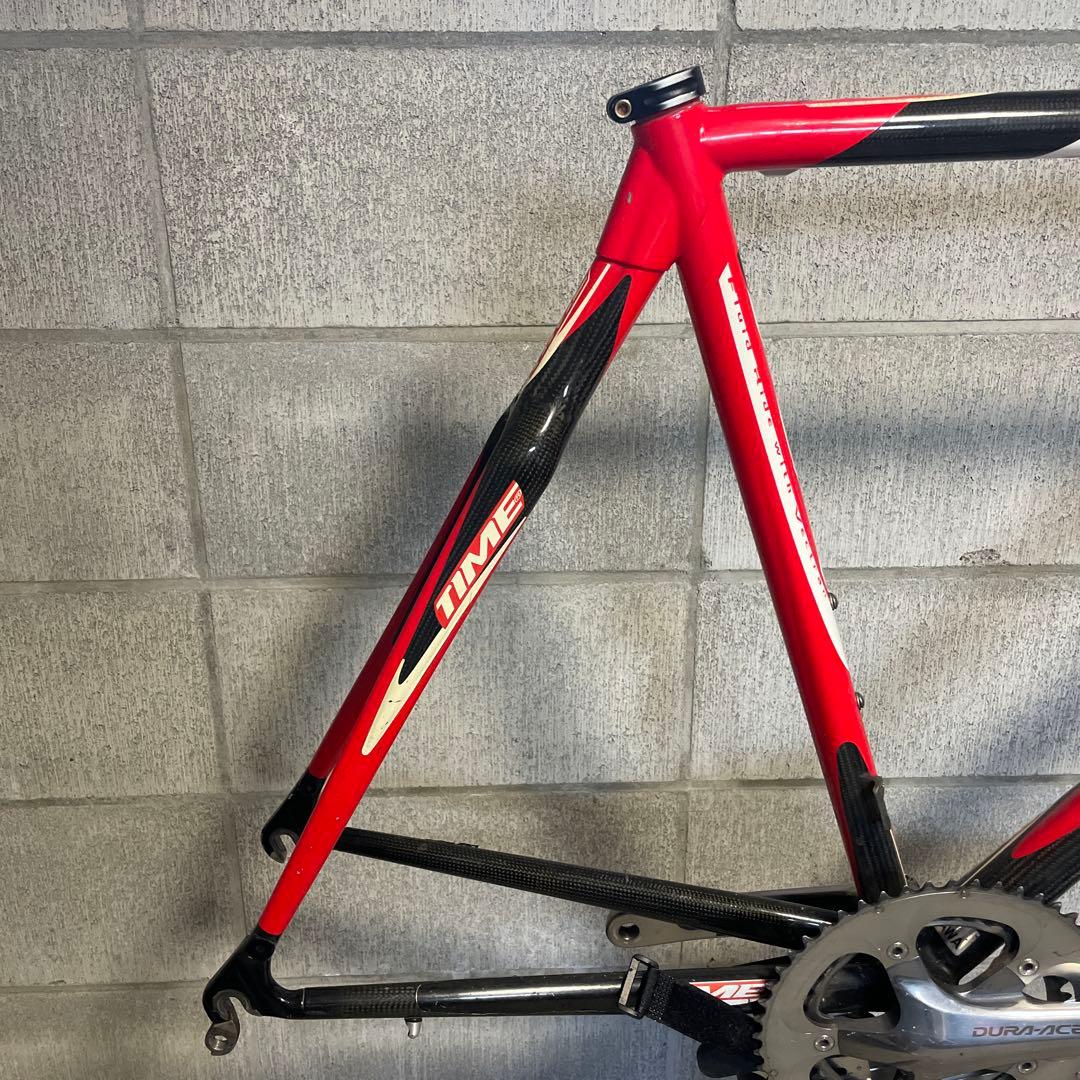 TIME ロードバイクフレーム DURA-ACE付き