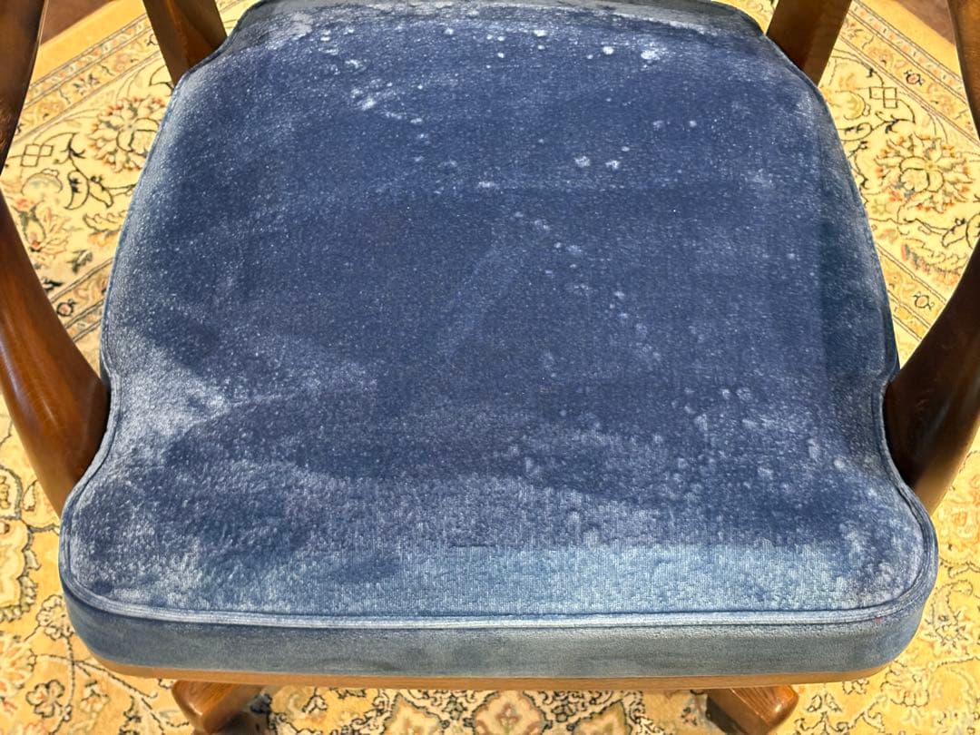 karimoku オールドカリモク デスクチェア ファブリック ビンテージ In