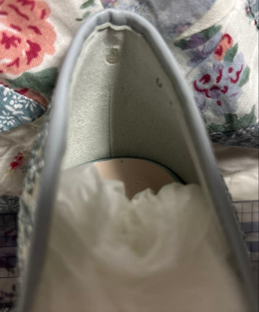 ダイアナ クリアパールヒール 華やか魅せパンプス