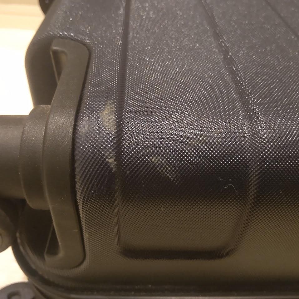 ★美品★ 無印良品 スーツケース 19L ストッパー付 ネイビー 機内持ち込み可