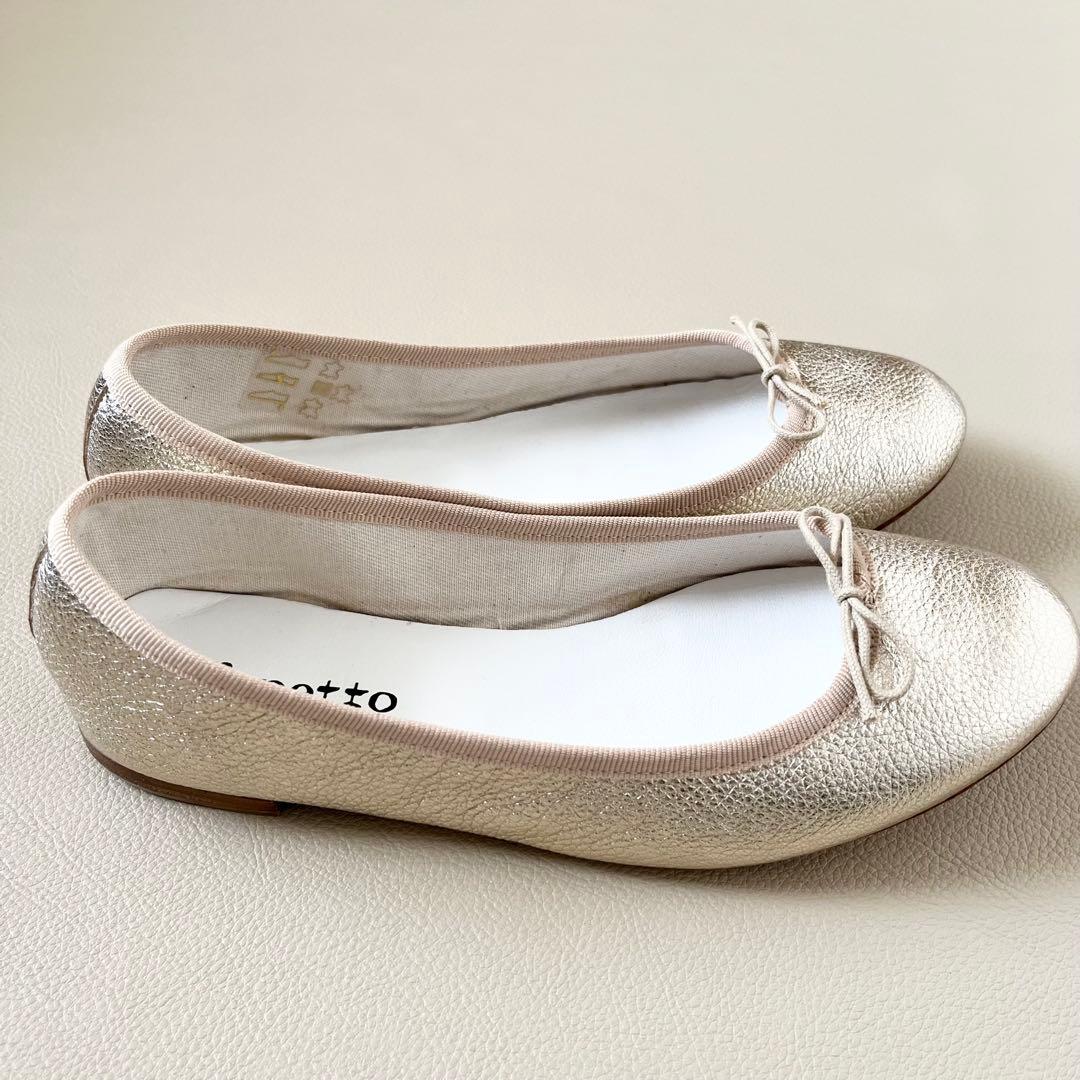 【未使用に近い】レペット サンドリオン Bulle バレエシューズ 23cm相当