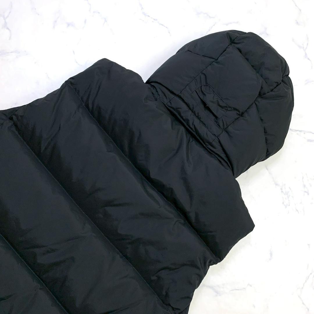 ポロラルフローレン ダウンベスト ビッグポニー刺繍 ブラック S　E002