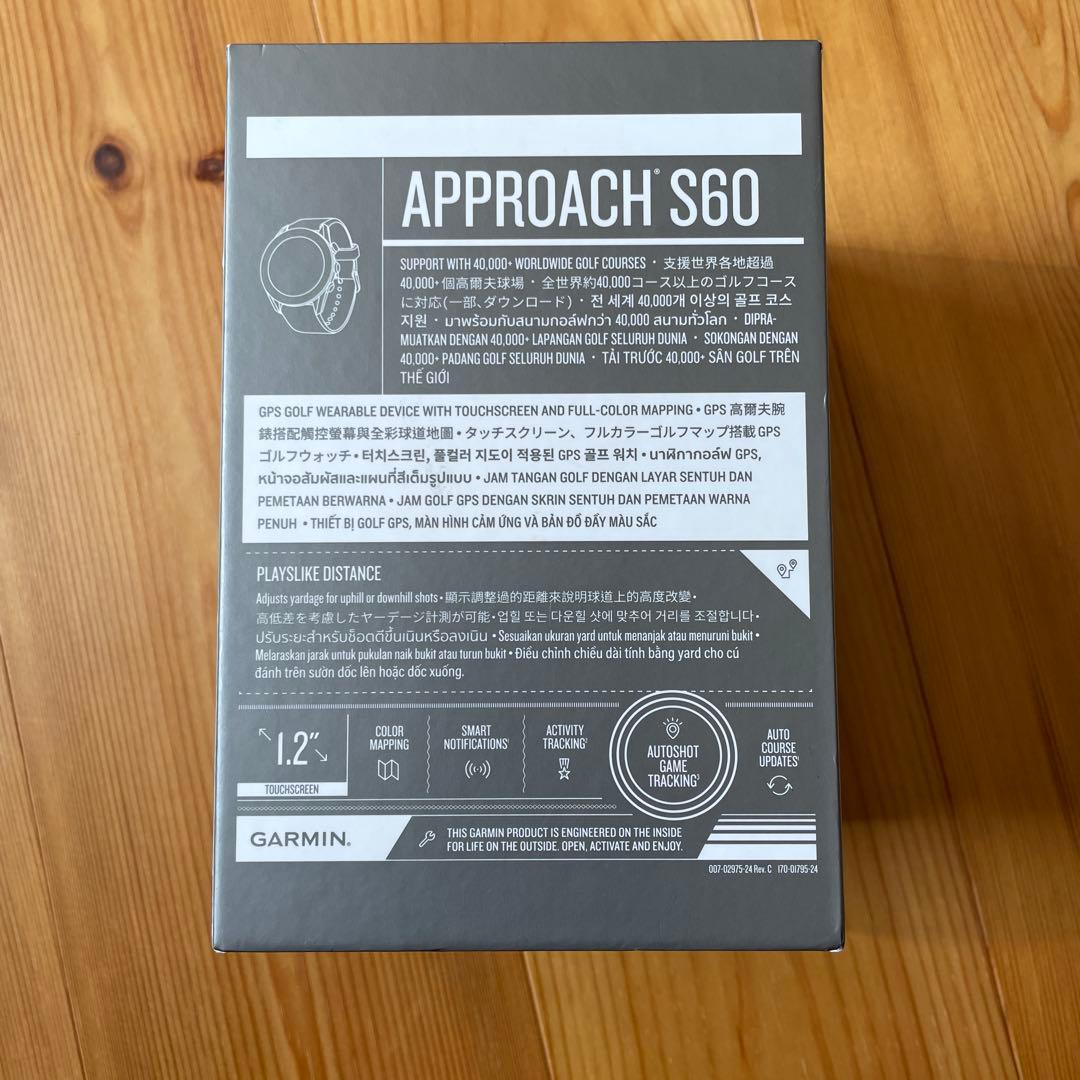 GARMIN APPROACH S60 GPSゴルフウォッチ
