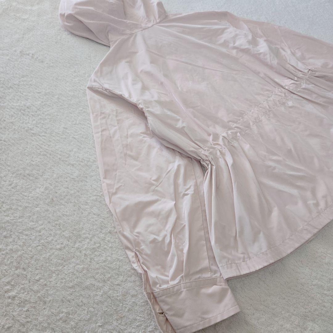 ANAYI 撥水タフタショートブルゾン 34 ベージュ