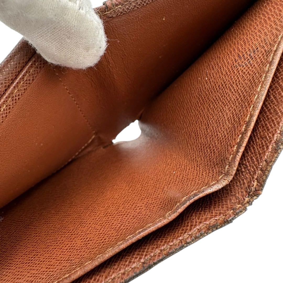 【美品】ルイヴィトン 二つ折り財布 ポルトフォイユ マルコ CA1120