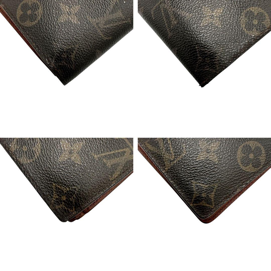 【美品】ルイヴィトン 二つ折り財布 ポルトフォイユ マルコ CA1120