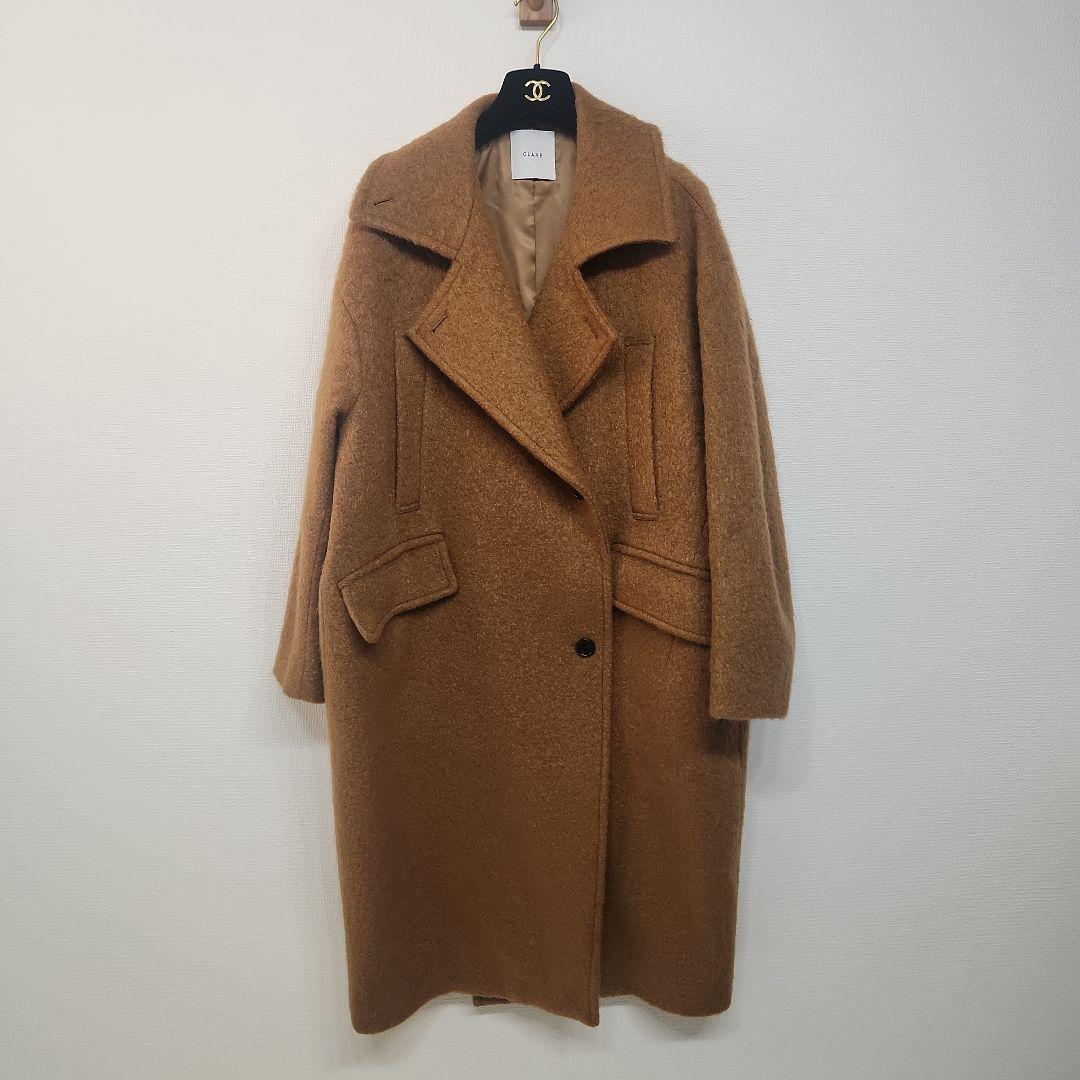 ★CLANE★ SHORT SHAGGY COCOON OVER COAT　2